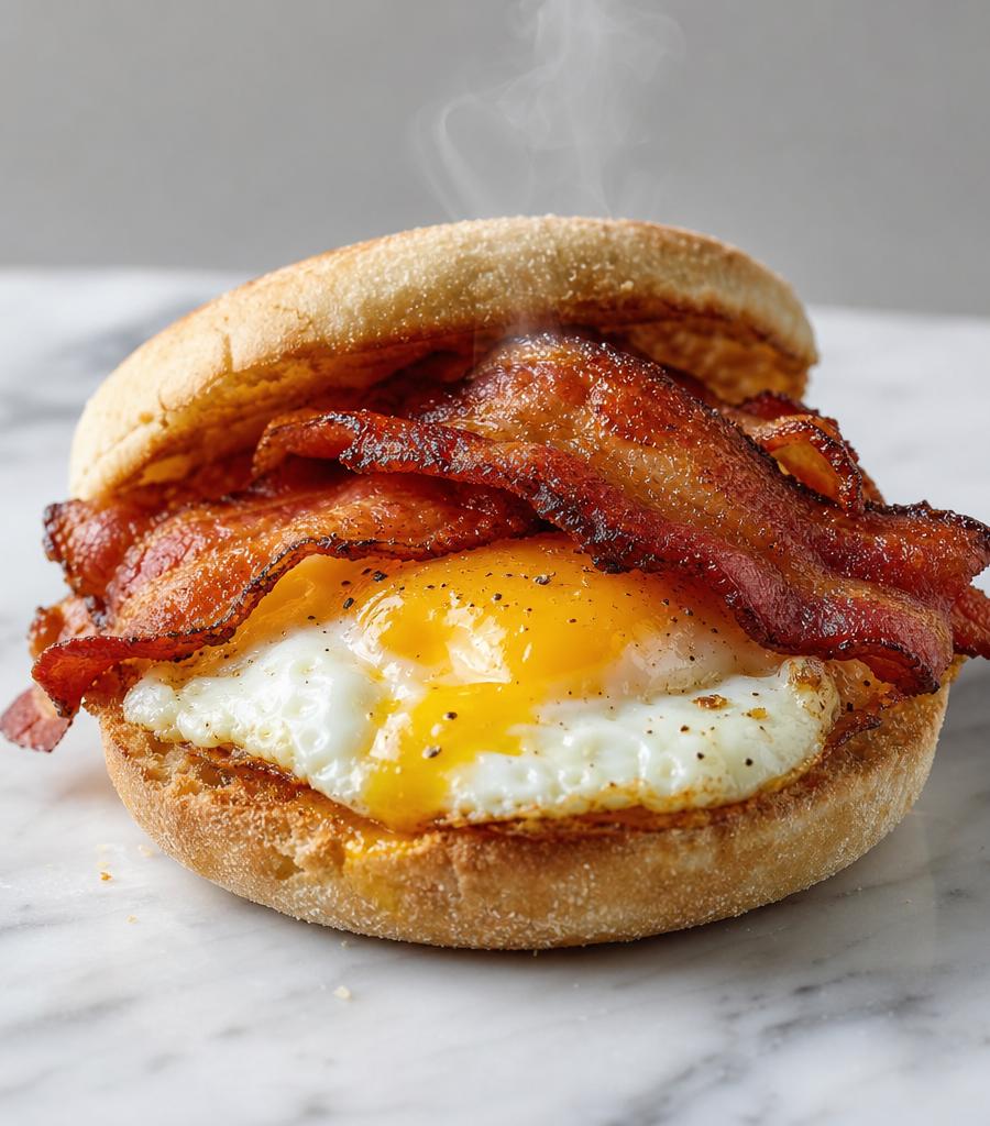 Bacon & Egg English Muffin