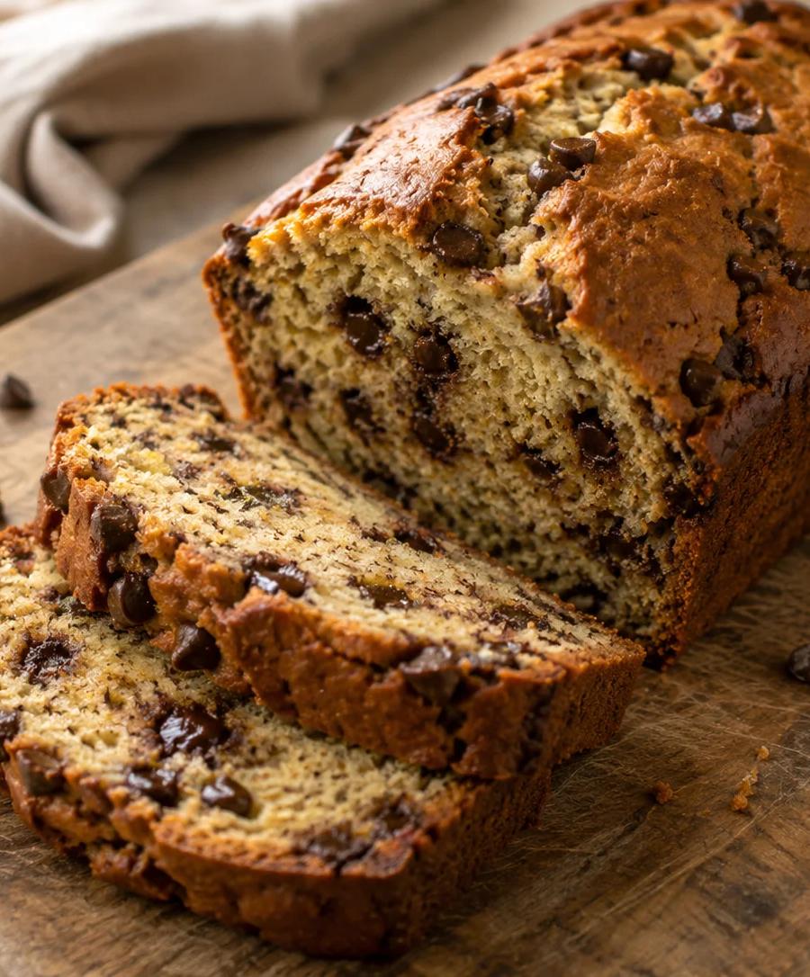 Banana Chocolate Chip Loaf