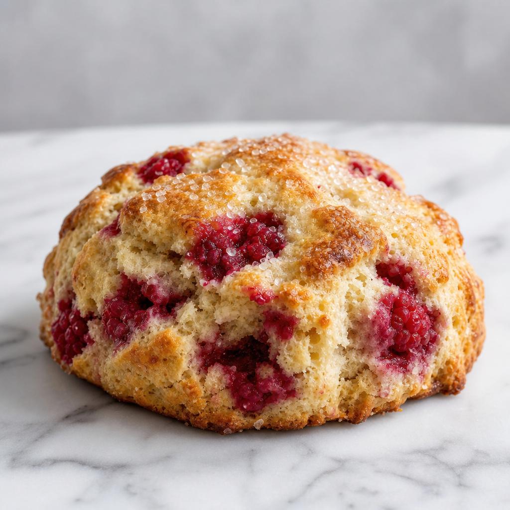 Raspberry Scone from Heir's Pears