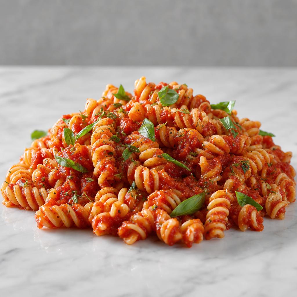 Rotini Pasta with Tomato & Herb Sauce from Heir's Pears