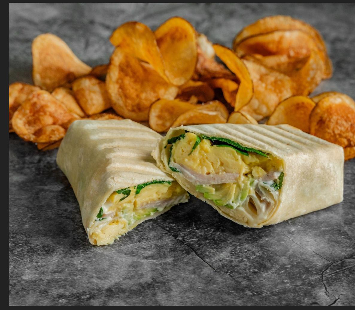 Sausage & Egg Breakfast Wrap from Heir's Pears
